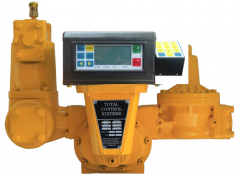 Meter with electronic register, strainer, air eliminator and solenoid valve