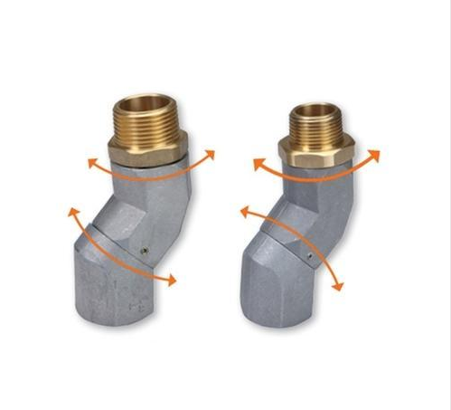 Gas Riser Swivel Dual Plane Fuel Nozzle Swivels