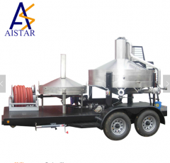 Heavy duty calibration tank with trailer